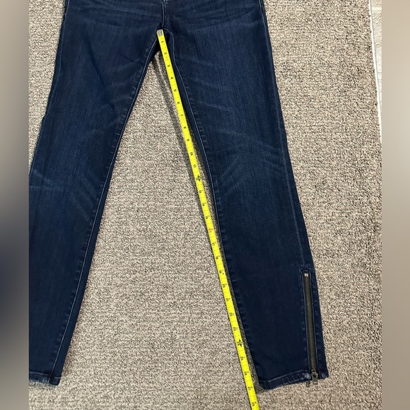 Madewell Denim Jeans - Skinny With Ankle Zippers - Size 26 - Picture 7 of 9